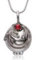 Vampire Diaries Elena's Eisenkraut Medaillon Halskette Silber