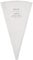 Städter Spritzbeutel, weiß, 45 cm
