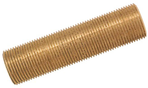 Boutté 3124173 Gewinderohr, Messing, männlich, 12 x 17, Länge 10 cm