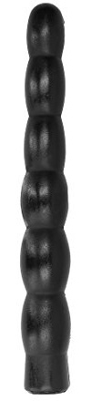 All Black Analdildo/Analplug Kugeln - 32 cm Länge - Schwarz
