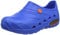 Oxypas Safety Jogger Arbeitsschuhe Damen - Antistatische und rutschfeste Sicherheitsschuhe Herren, Leichter Clog für Medizin, Pflege und Gastro, Antibakteriell, Blau, EU 37/38