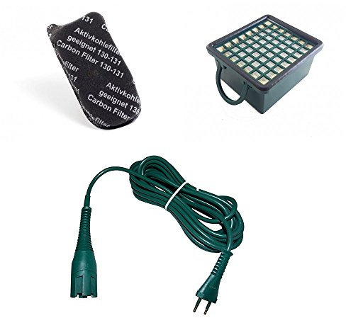 Sconosciuto Cavo Elettrico + Carboni Attivi + HEPA per Folletto 131