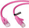 rhinocables CAT 5e High-Speed Ethernet Cable - Reliable LAN Network RJ45 Cable for Fast Internet & Data Transfer | Durable WiFi Broadband Cable for Gaming & Streaming, (3m, Pink, Pack of 1)