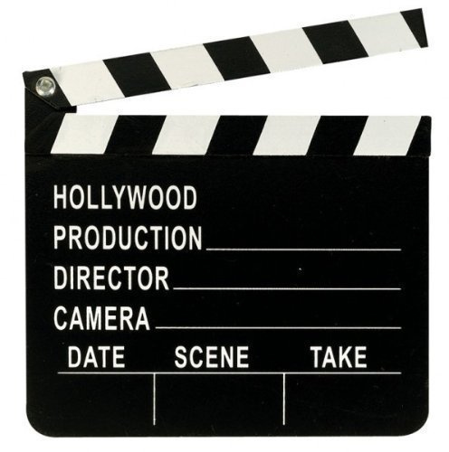 Henbrandt - Regisseur Filmklappe Hollywood Party Dekoration Filmklappe Requisite