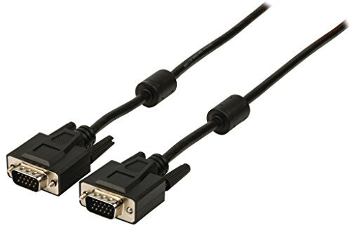 Valueline VLCP59000B200 20.0m VGA Male to VGA Male VGA Cable - Black