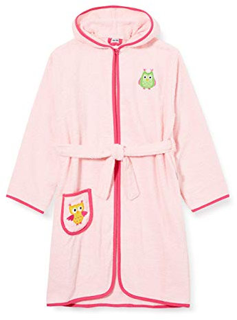 Playshoes Mädchen Frottee Bademantel Eule