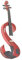 Stagg EVN 4/4 MRD Silent Violinenset 4/4, Metallic Rot