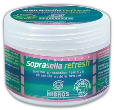 HIBROS Sport Saddle Cream Refresh Jar, 250 ml