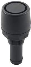 Yacht Steel Tankentlüfter, 75x33mm, 16mm, Rückschlagventil, Stahl, nichtrostend
