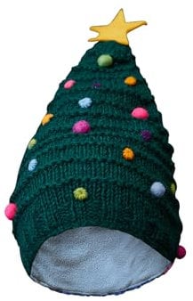 Pacha Mama Damen Strickmütze grün grün One size