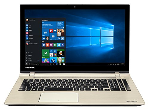 Toshiba Satellite P50t-C-10L 39,6 cm (15,6 Zoll Ultra-HD 4k) Convertible Laptop (Intel Core i7 6500U, 16GB RAM, Hybrid 1TB (8GB) SSHD, NVIDIA GeForce GTX 950M (4GB) Blu-ray Brenner, Win 10) silber