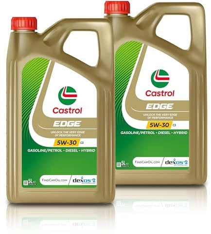 2x 5 L = 10 Liter Castrol Edge Fluid Titanium 5W-30 C3 Motoröl