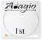 5x corde per chitarra elettrica 009 E ADAGIO singole di ricambio .009 calibro 9