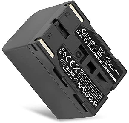 CELLONIC, Battery for Camera, compatible with Medion MD9021, MD9069, MD9090, MD9069n, MD41859 (7.4V, 3000mAh)