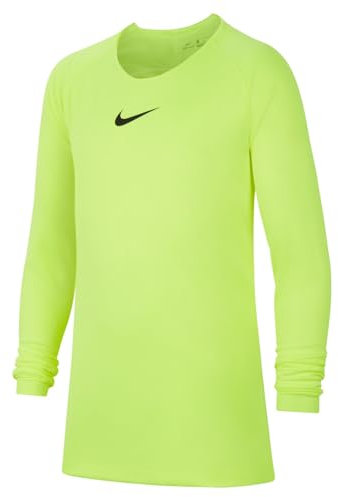 NIKE Children's Y Nk Dry Park 1stlyr Jsy Long Sleeved T shirt, Volt/(Black), XS UK