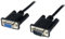 StarTech.com Cable 1m Módem Nulo Null Serie Serial DB9 Hembra a Macho - Negro