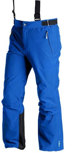 CMP Herren Wattierte PFC Free 10000 Skihose | Clima-Protect-Membran, verschweißte Nähte, Schutz vor Nässe, Feel-Warm-Flat-Wattierung