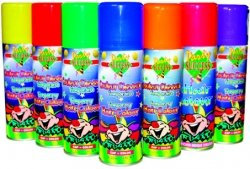 Fasching Leucht-Colour Haarspray 125 ml (schwarz)