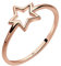 Elli - Bague - Femme - Argent - 925/1000 motif Étoile Plaqué Or Rose - Argent - 925/1000 - 0603163015_52
