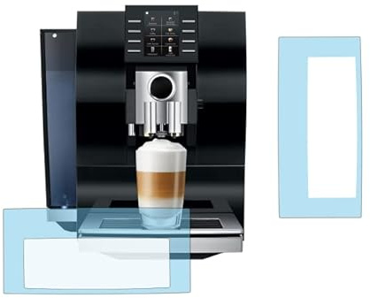 5 x Set Schutzfolie/Kratzschutz für Jura Z6 - Z8 - Aktuelles Modell - Tassenablage, Abtropfblech, Tassenplattform