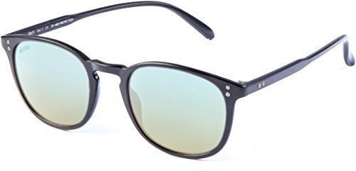 MSTRDS Unisex Arthur Sonnenbrille, Schwarz (Black/Blue 5146), (Herstellergröße: one Size)