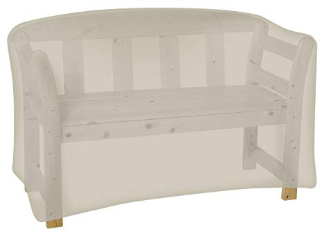 tepro Abdeckhaube Universal für 3-Sitzer Gartenbank, beige (80 x 160 x 80 cm)