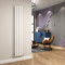 ELEGANT 1800 x 300 mm White Vertical Column Radiator Single Flat Panel Bathroom Heater