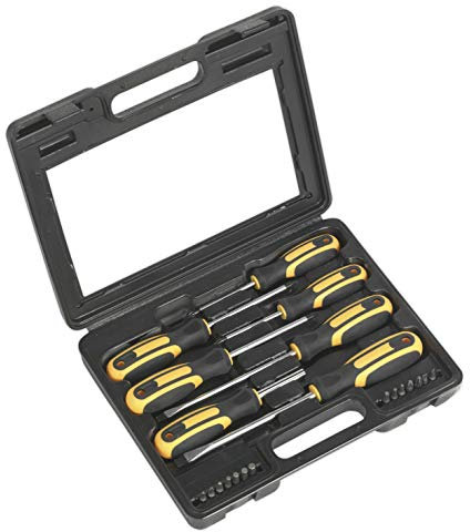 Sealey S0923 Screwdriver Set with Carry-Case, 21 Pieces