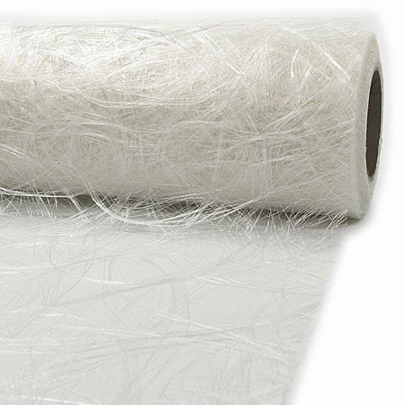 SIZOWEB Tischläufer 15cm breit x 20m lang - WEIß