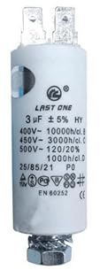 9010425 CONDENSATORE 3 ME 450VKW714437 PER REFRIGERATORE CANDY