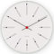Arne Jacobsen Wanduhr Ø16 cm Bankers Originaldesign Kreative Details, Weiss
