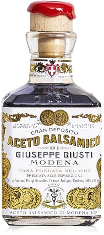 Giusti - Vinaigre Balsamique de Modène IGP 2 Médailles d'Or - 250ml Cubica
