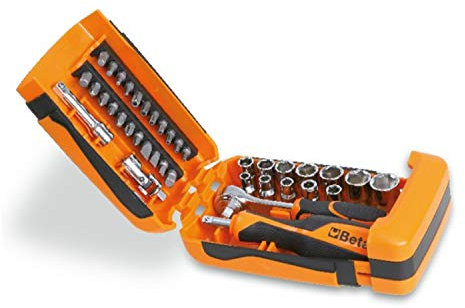 Beta 900/C39 - Chiavi Bussola Esagonali 11 Pezzi - Inserti Avvitatori 21 Pezzi - Accessori 7 Pezzi