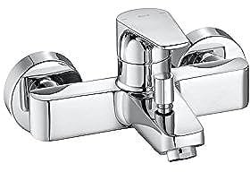 Roca A5A0290C00 Mezclador Baño y Ducha, Colección Atlas, Cromado