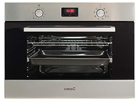 CATA | Horno Multifunción 8 Funciones | Horno Modelo CMD 5008 X | Capacidad Interior de 40 litros | Rango de temperatura 50º-250º | Sistema de limpieza AquaSmart | Clase de eficiencia energética: A