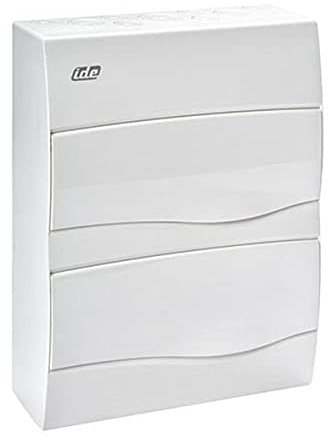 IDE bv24po/RR-Boxen Distribution in Oberfläche, IP40, 24 Module – 2 Reihen