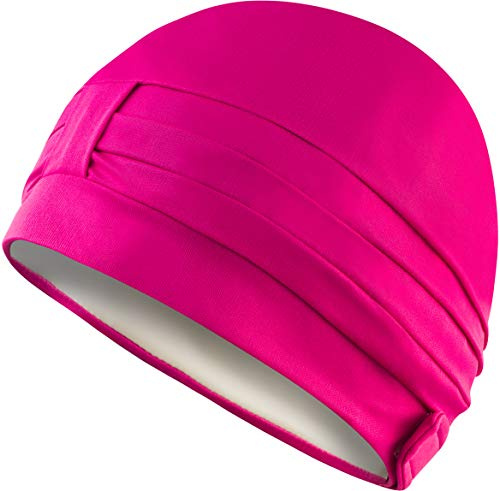 Aqua Speed Badekappe für Damen + inkl. E-Book | Haarturban Frauen | Saunahaube | Kopfhandtuch | Hair Towel Wrap | Bathing Hat | Ladies Turban
