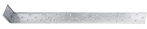 Alberts 332204 Flachstahl-Betonanker | sendzimirverzinkt | zum Einbetonieren | 400 x 40 x 40 mm