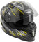 ROCC 483 Integralhelm, Farbe schwarz-gelb, Größe L