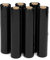 Lot de 6 rouleaux de film plastique-épaisseur 20 microns - 500 mm 300 m noir