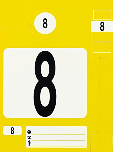 KS Tools 500.8017 Schlüsselanhänger-Set, gelb, 300 Stück