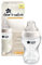 Tommee Tippee Closer to Nature Babyflasche, Natürlich geformter Trinksauger mit Anti-Kolik-Ventil, 340 ml, 1er-Set, Klar (Farbe und Design kann variieren)