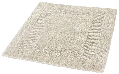 Kleine Wolke 5477146539 Badteppich Arizona, 55 x 65 cm, Grau(Silbergrau)