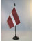AZ FLAG - Tischflagge Lettland - 15x10 cm - Lettische Tischfahne 10 x 15 Cm - Flaggen