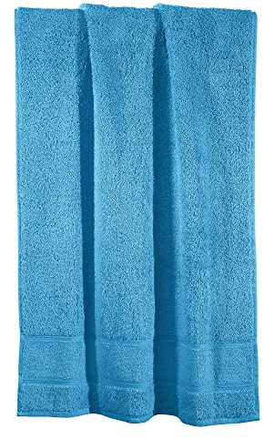Erwin Müller Badetuch Karlsruhe 100% Baumwolle helltürkis Größe 100x150 cm - extrem saugstark, leicht, flauschig weich, hautschmeichelnd (weitere Farben)