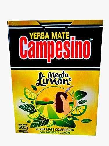 Yerba mate Campesino Menta y limón 500gr