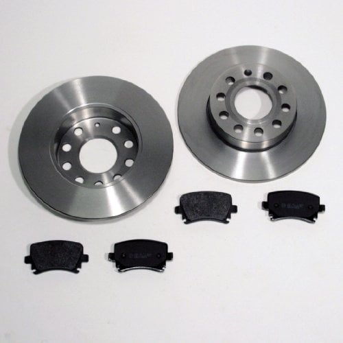 Bremsscheiben/Bremsen + Bremsbeläge für hinten/die Hinterachse