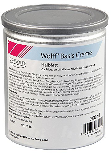 Wolff Basiscreme Halbfett, 700 ml