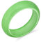 Bling Jewelry Anneau bande empilable en jade vert teinté, simple et solide, pour femmes et adolescentes, pierre de naissance d'août.