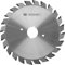 Stehle HW RS2 Ritz-Kreissägeblatt 120x2,8-3,6/2,2x22mm Z=2x12 Flachzahn mit verstellbarer Schnittbreite